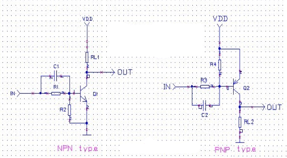 三極管開關(guān)電路,晶體管開關(guān)電路